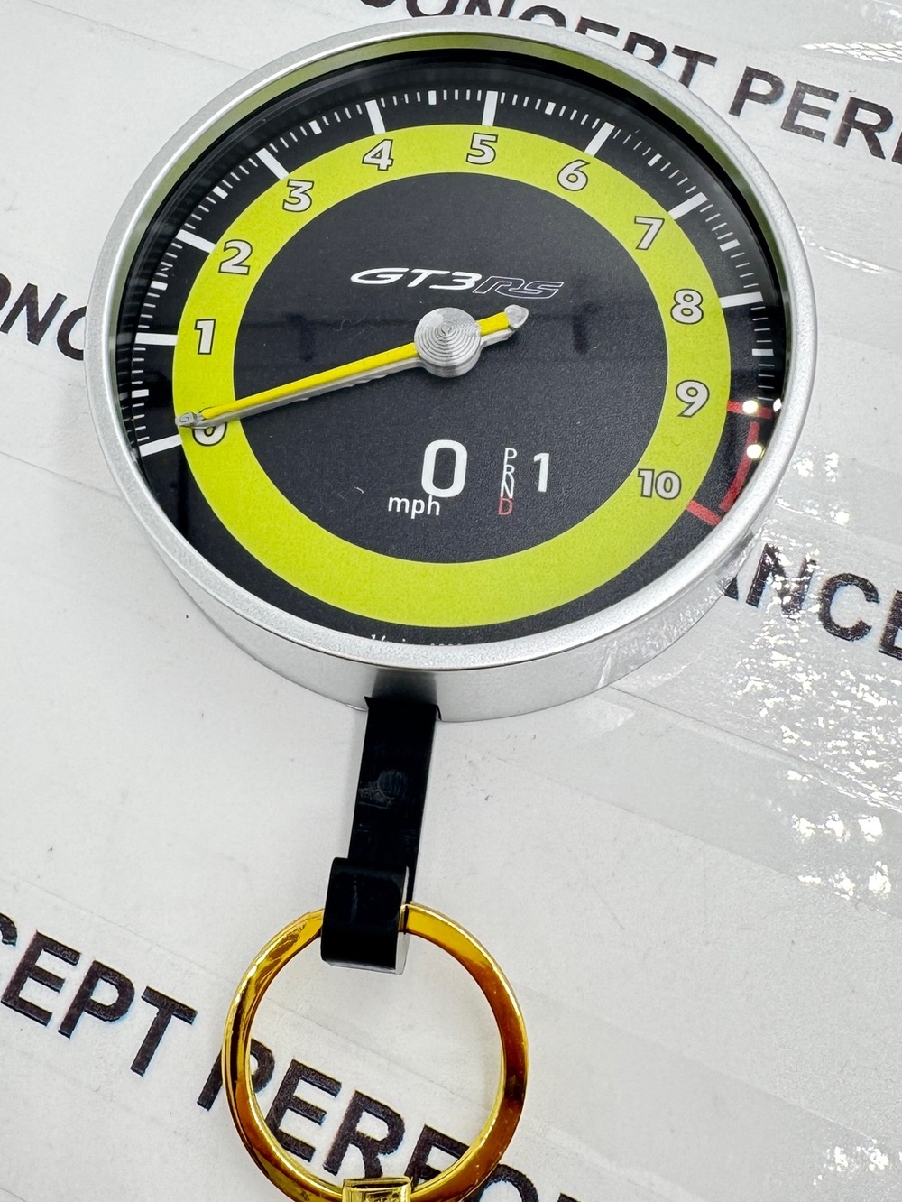 Porsche Design GT3 RS Key & hanger for garage indoor must have limited qt